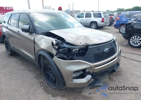 2020 Ford Police Interceptor from USA, damaged, VIN 1FM5K8AB4LGA18474